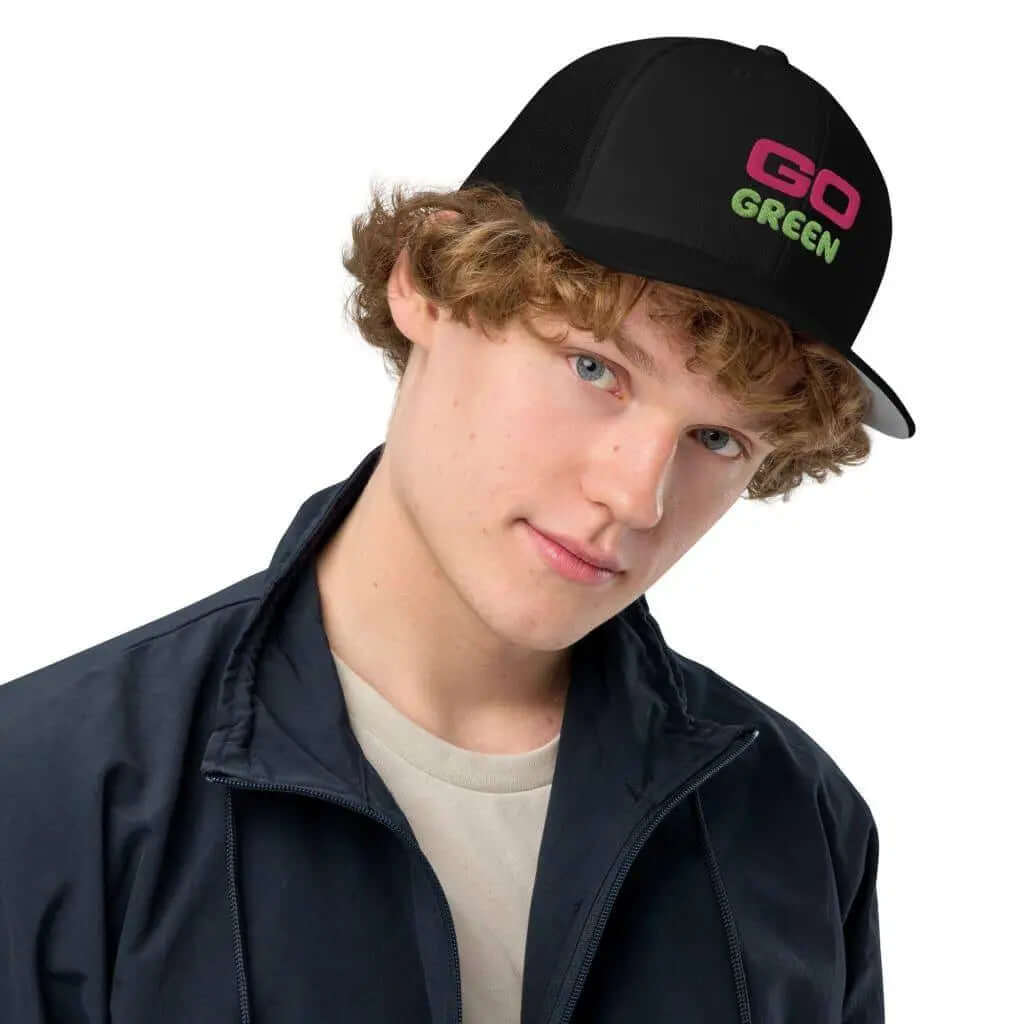 This closed back trucker cap is a custom cap for people with personality, which is made with a unique design, using the best prints from on-demand suppliers to ensure better quality.