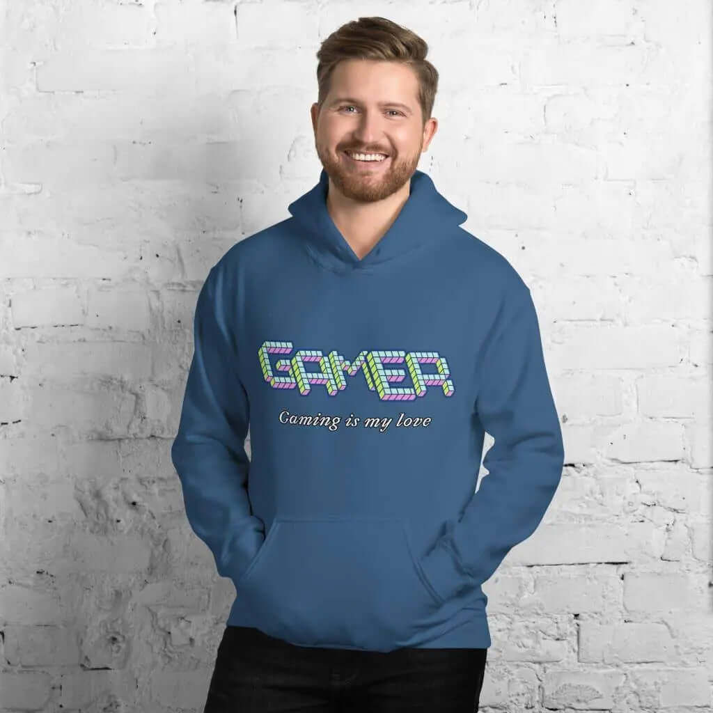 Unisex hoodie for gamers with personality is a customised hoodie made for you with an unique design with help of best print of demand suppliers to ensure better quality.